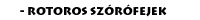 Rotoros szrfejek
